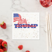 NEEM AMERIKA TERUG Trump Slogan Servet (Insitu)