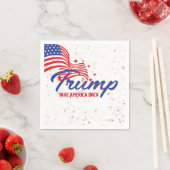 NEEM AMERIKA TERUG Trump Slogan Servet (Insitu)