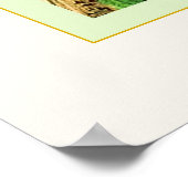 Neem Bamboe ~ Japanse vingerafdrukken Poster (Hoek)