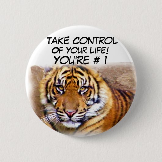 Neem controle._ ronde button 5,7 cm (Voorkant)