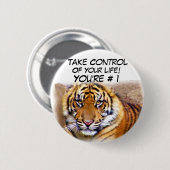 Neem controle._ ronde button 5,7 cm (Voorkant /achterkant)