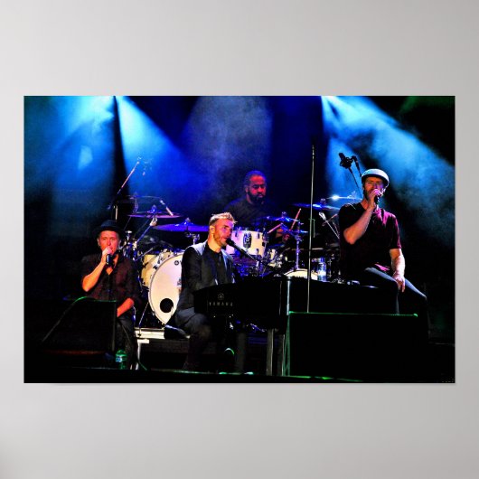 Neem dat live optreden in concert poster (Voorkant)