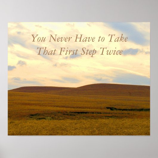 Neem dat Poster voor eerste stap herstel (Voorkant)