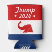 Neem de Amerikaanse Trump 2024 terug Blikjeskoeler (Achterkant)