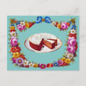 Neem de Cake.  Dank u Feestdagenkaart (Voorkant)