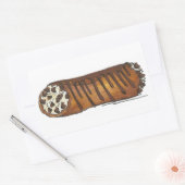 Neem de Cannoli Italiaanse bakkerij chocolade Chip Rechthoekige Sticker (Envelop)