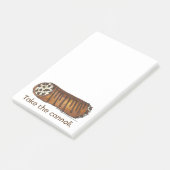 Neem de Cannoli Italiaanse chocolade Cannolis Post Post-it® Notes (Schuin)