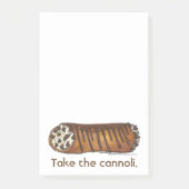 Neem de Cannoli Italiaanse chocolade Cannolis Post Post-it® Notes (Voorkant)