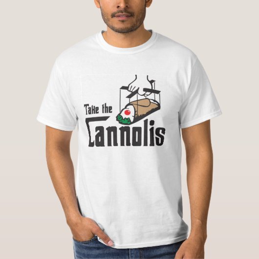 Neem de Cannoli's T-shirt (Voorkant)