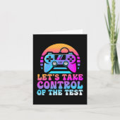 Neem de controle over de test - Game Lovers testda Kaart (Voorkant)