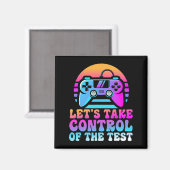 Neem de controle over de test - Game Lovers testda Magneet (Voorkant / Achterkant)