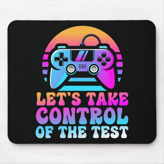 Neem de controle over de test - Game Lovers testda Muismat (Voorkant)