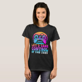 Neem de controle over de test - Game Lovers testda T-shirt (Voorkant volledig)