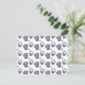 Neem de cupcake briefkaart (Staand voorkant)