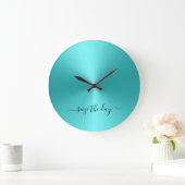 Neem de dag in beslag waarop de groene metaalstijl grote klok (Huis)