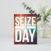 Neem de Dag Nebula Briefkaart (Staand voorkant)