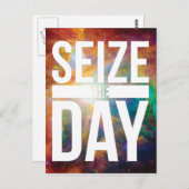 Neem de Dag Nebula Briefkaart (Voorkant / Achterkant)