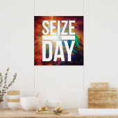 Neem de Dag Nebula Poster (Keuken)