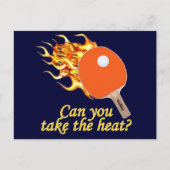 Neem de Heat Flaming Ping Pong Briefkaart (Voorkant)