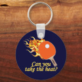 Neem de Heat Flaming Ping Pong Sleutelhanger (Voorkant)