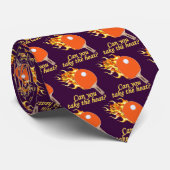Neem de Heat Flaming Ping Pong Stropdas (Opgerold)