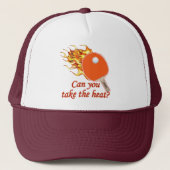 Neem de Heat Flaming Ping Pong Trucker Pet (Voorkant)