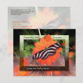 Neem de Heer op! Briefkaart (Voorkant / Achterkant)