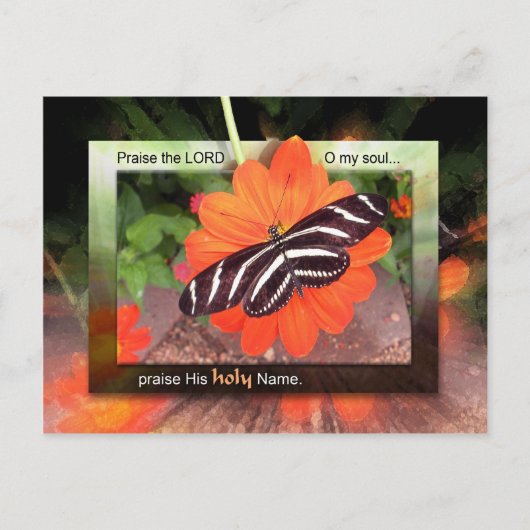 Neem de Heer op! Briefkaart (Voorkant)