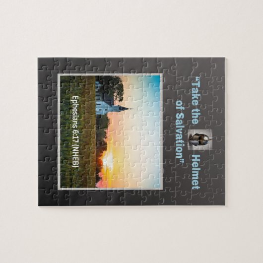 Neem de Helm van de Verlossing - Puzzel Legpuzzel (Horizontaal)