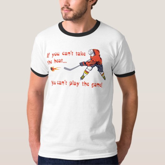 Neem de hitte - Hockey T-shirt (Voorkant)