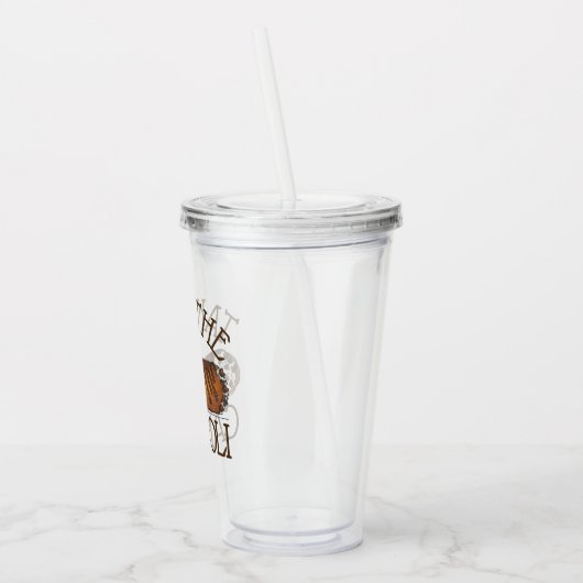 Neem de Italiaanse chocolade-chocolade van Cannoli Acryl Drinkbeker (Links)