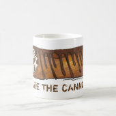 Neem de Italiaanse chocolade-chocolade van Cannoli Koffiemok (Center)