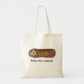 Neem de Italiaanse chocolade-chocolade van Cannoli Tote Bag (Voorkant)
