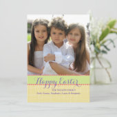 Neem de Kaart van Pasen van de Foto van Stokken op (Staand voorkant)