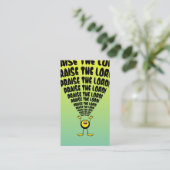 Neem de Kaarten van de Manuscript van de Heer Emoj Visitekaartje (Staand voorkant)