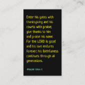 Neem de Kaarten van de Manuscript van de Heer Emoj Visitekaartje (Achterkant)