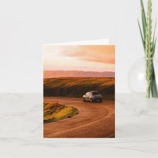 Neem de lange weg kaart (Voorkant)