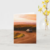 Neem de lange weg kaart (Gele Bloem)