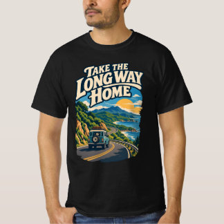 Neem de Lange Weg Thuis T-shirt
