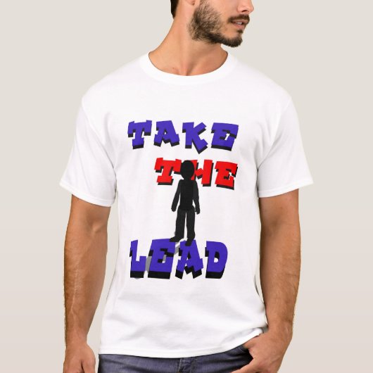 Neem de Lood Plus-Grootte T-Hemel T-shirt (Voorkant)
