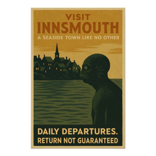 Neem de Marsh Ferry - Reis de oude weg naar Innsma Perfect Poster (Voorkant)