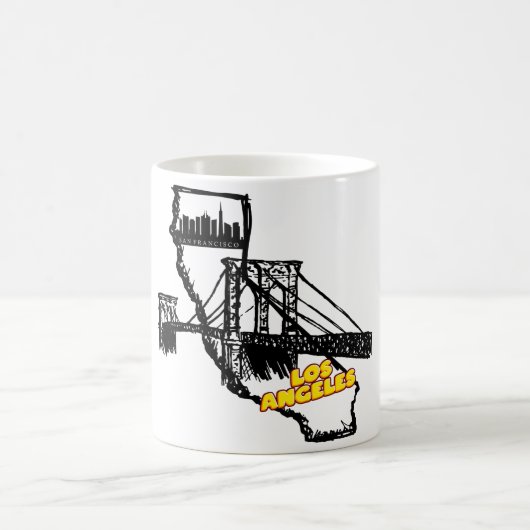 Neem de Mok van de Koffie van de Brug (Center)