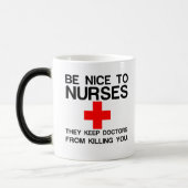 NEEM DE NEUS OM DE DOKERS TE HOUDEN MAGISCHE MOK (Links)