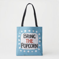 Neem de Popcorn Canvas tas mee