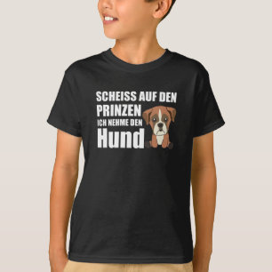 Neem de prins niet die ik pak de bokser. t-shirt