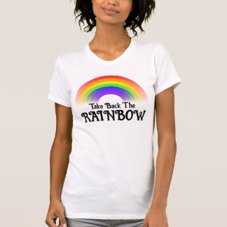 Neem de regenboog terug t-shirt