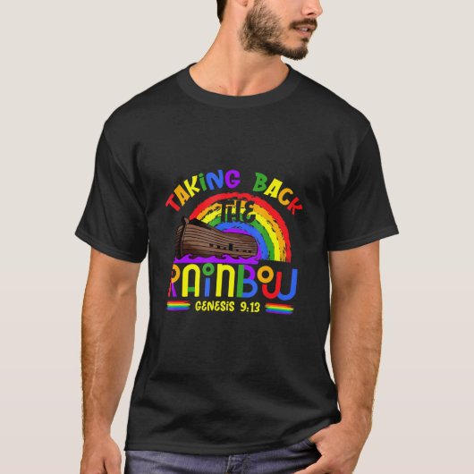 Neem de regenbooggenese terug van 913 goden Prom T-shirt (Voorkant)