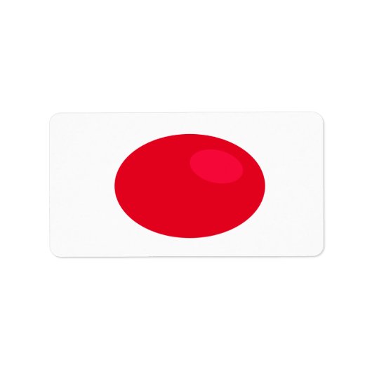 Neem de RODE pil Etiket (Voorkant)