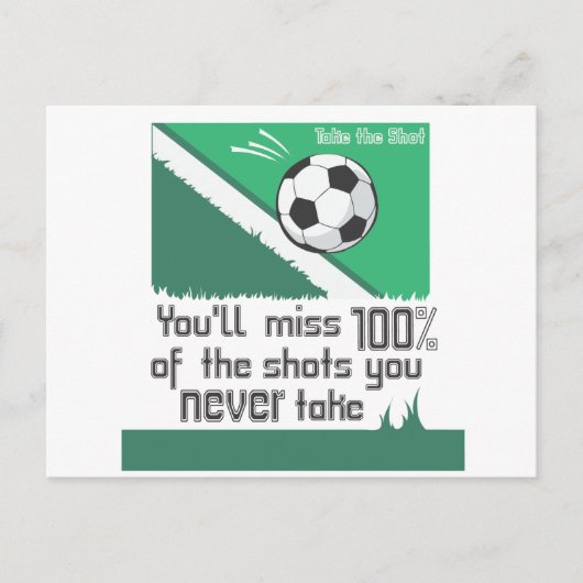 Neem de schop briefkaart (Voorkant)