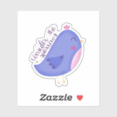 Neem de Sparrows-Sticker Sticker (Vel)